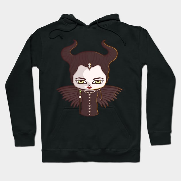 MALEFICENT THE WITCH Hoodie by PNKid